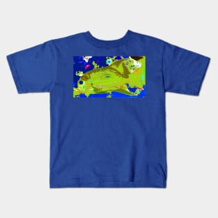 Little Fish Big Eyes Kids T-Shirt